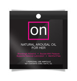 Sensuva ON Arousal Oil For Her: Original 0.01 oz (0.3 ml) Foil Pack
