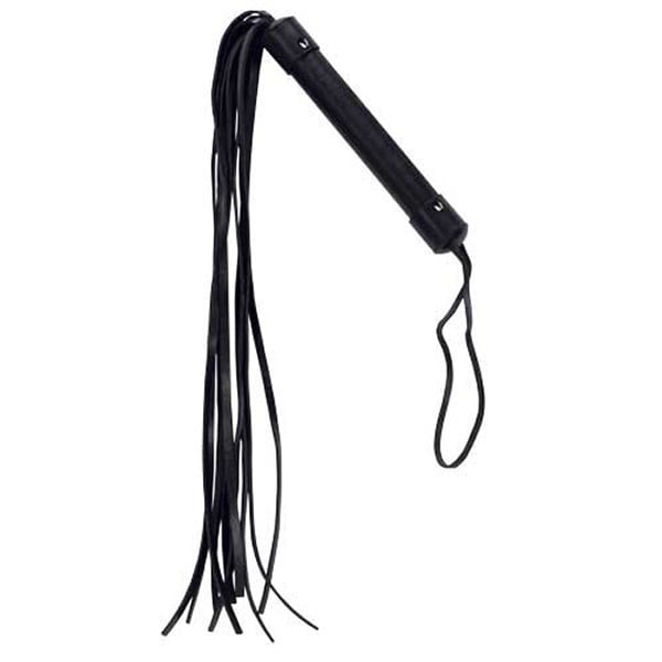 BMS Enterprises Punishment Black Leather Whip