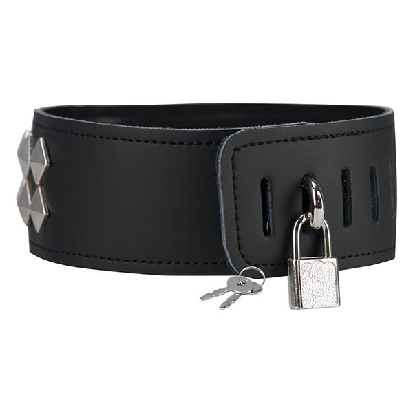 BMS Enterprises Punishment Black Studded Collar