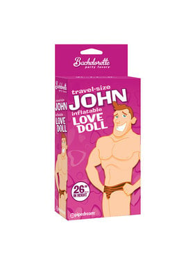 Pipedream Products John Inflatable Party Doll (Travel Size)