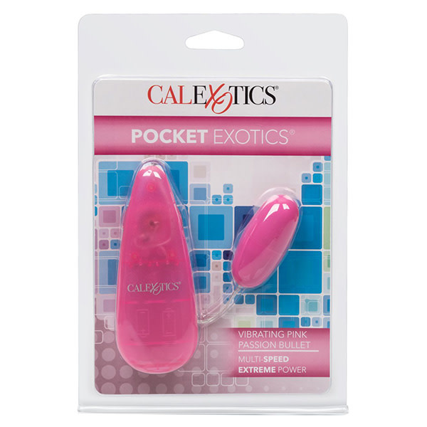 Cal Exotics Pocket Exotics Pink Passion Bullet