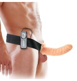 Pipedream Products Fetish Fantasy 8" Vibrating Hollow Strap-On