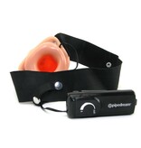 Pipedream Products Fetish Fantasy 8" Vibrating Hollow Strap-On