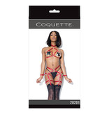 Coquette International Lingerie Impulse Control Harness Set w/ Restraints