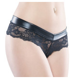 Coquette International Lingerie Low-Rise Wetlook Chain Panty