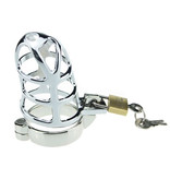 Premium Products Stainless Steel Male Chastity Cage