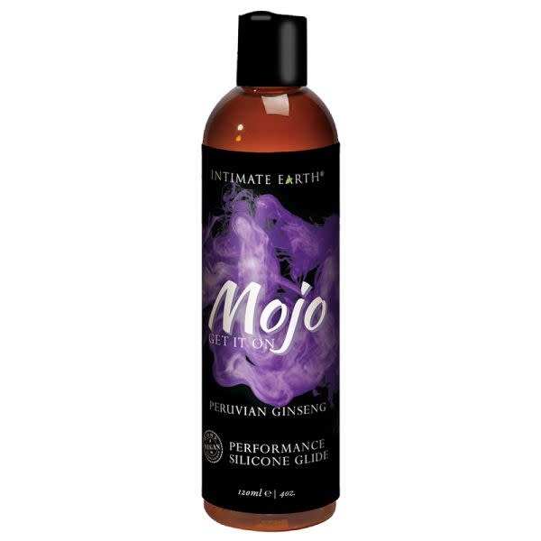 Intimate Earth Body Products MOJO Silicone Performance Glide Peruvian Ginseng 4 oz (120 ml)