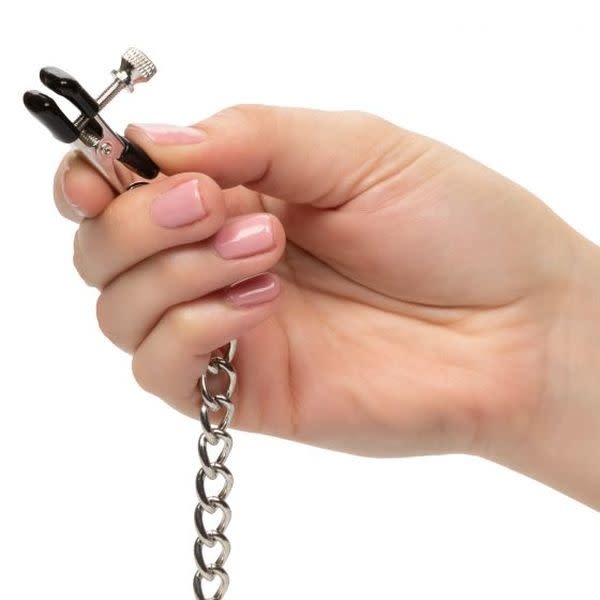 Cal Exotics Nipple Play Weighted Dual Tier Nipple Clamps