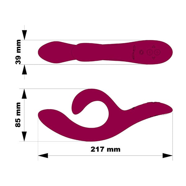 We-Vibe International We-Vibe Nova 2 Dual Stimulation Vibe (Pink)