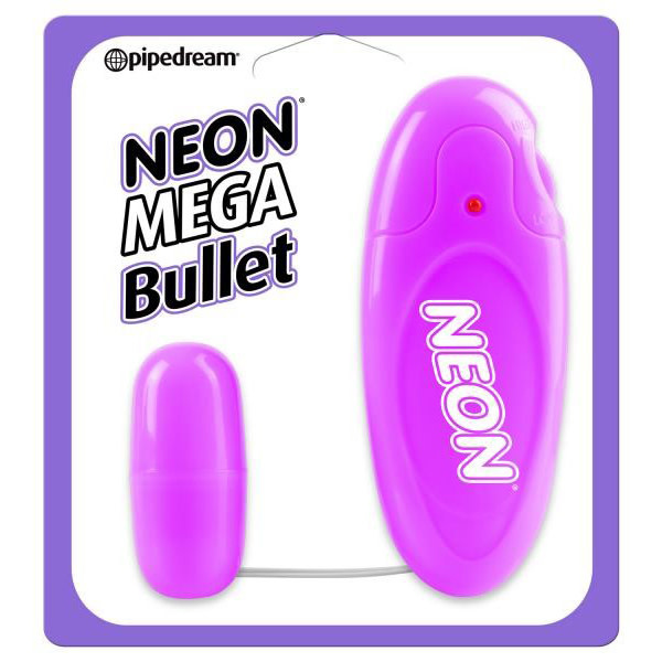 Pipedream Products Neon Mega Bullet Vibe (Purple)
