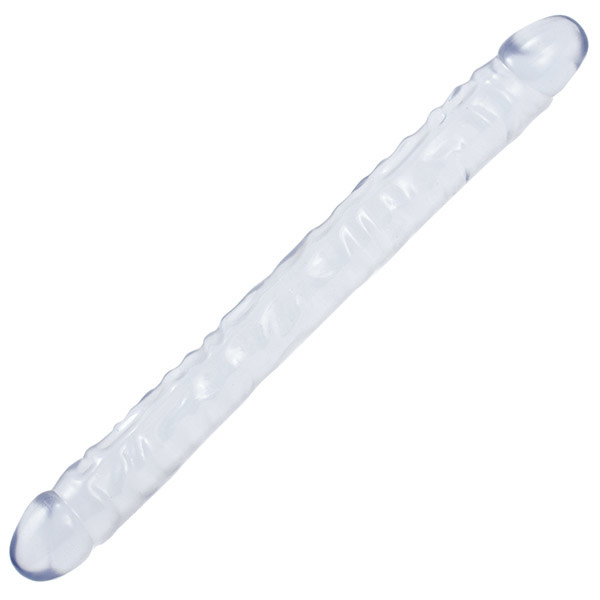 Doc Johnson Toys Crystal Jellies 18" Double Dong (Clear)