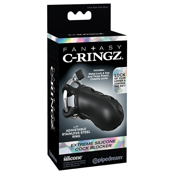 Pipedream Products C-Ringz Extreme Silicone Cock Blocker