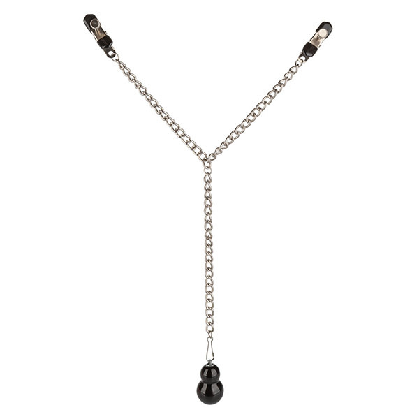 Cal Exotics Nipple Play Weighted Dual Tier Nipple Clamps