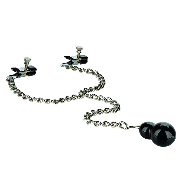 Cal Exotics Nipple Play Weighted Dual Tier Nipple Clamps