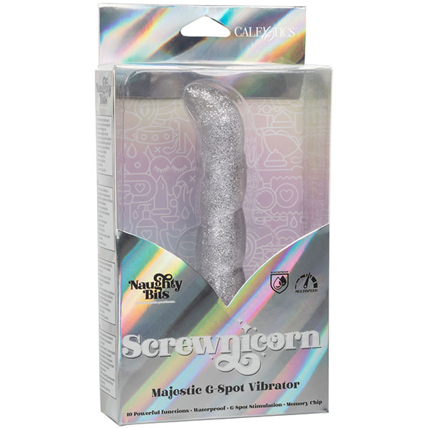 Cal Exotics Naughty Bits Screwnicorn Majestic G-Spot Vibe