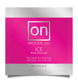 Sensuva ON Ice Female Arousal Gel  [Foil Pack] 0.13 oz/4 ml