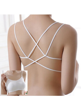 Premium Products Strappy Back Bralette (One Size)