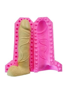 Premium Products 3D Pecker Cake or Soap Mold Silicone (Small)