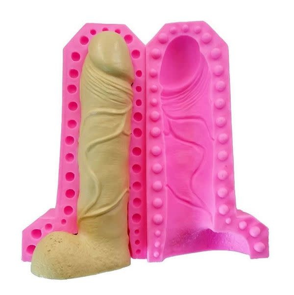 Premium Products 3D Pecker Cake or Soap Mold Silicone (Small)