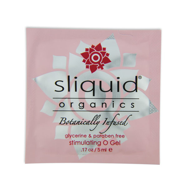 Sliquid Lubricants Sliquid Organics Stimulating O Gel [Foil Pack] 0.17 oz /5 ml