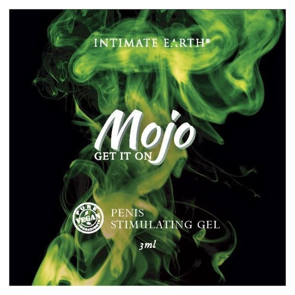 Intimate Earth Body Products MOJO Penis Stimulating Gel Niacin & Ginseng  (3 ml) Foil Pack