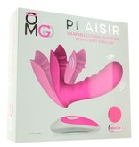 Deeva Toys OMG Plaisir Wearable Clitoral & G-Spot Vibe (Pink)