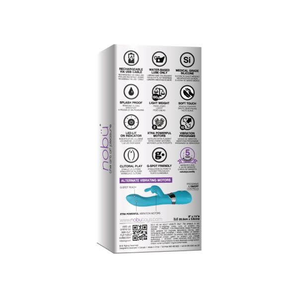 Nobü Toys Nobü Essentials: Yoko Dual Silicone Vibe