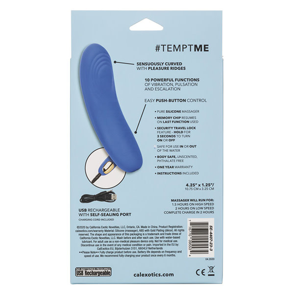 Cal Exotics Slay #TemptMe Silicone Vibe