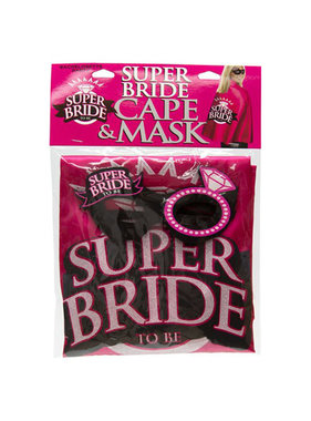 Little Genie Bachelorette Super Bride: Cape & Mask Set