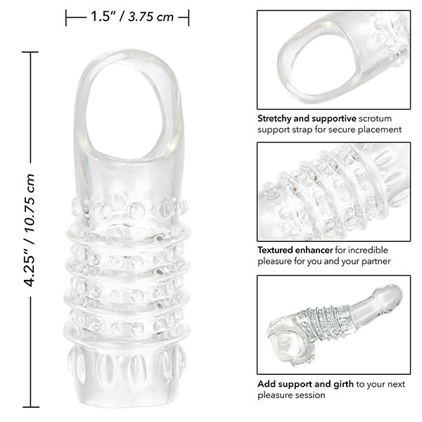 Cal Exotics Stimulation Enhancer Sleeve (Clear)