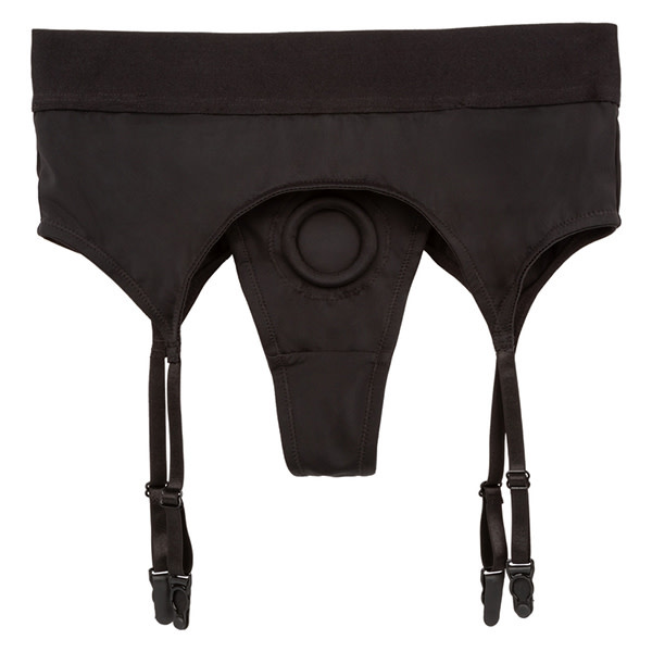 Cal Exotics Boundless Thong with Garter Harness