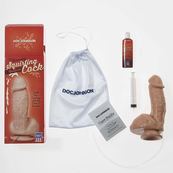Doc Johnson Toys The Amazing Squirting Realistic Cock