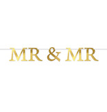 Beistle Company Mr & Mr Streamer (Gold)