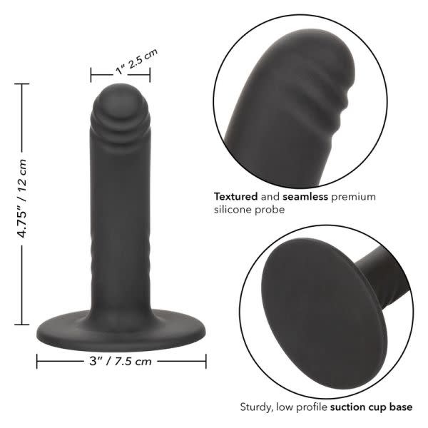 Cal Exotics Boundless 4.75" Ridged Silicone Dildo