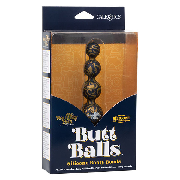 Cal Exotics Naughty Bits Butt Balls Silicone Booty Beads