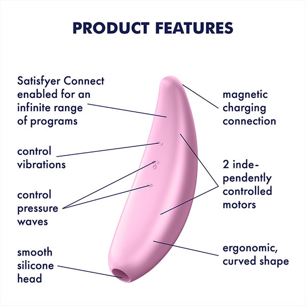 Satisfyer Satisfyer Curvy 3+ Air Pulse Stimulator