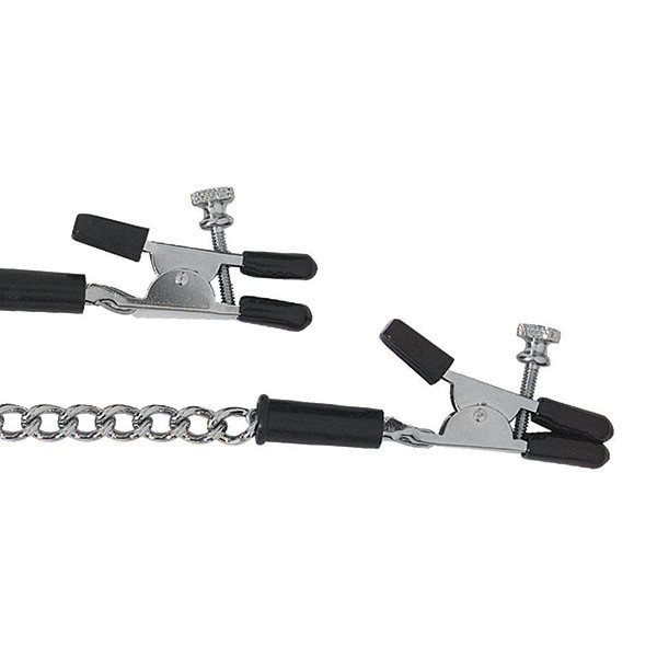 Spartacus Alligator Nipple Clips w/ Chain