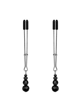 Electric Novelties Adjustable Beaded Tweezer Nipple Clips