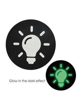 X-Gen Products Glow in the Dark Light Bulb Nipple Pasties