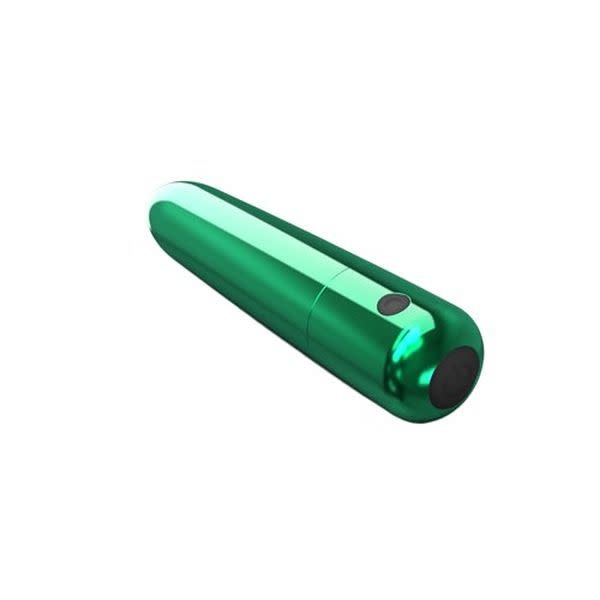 BMS Enterprises Bullet Point Rechargeable Bullet Vibrator (Teal)