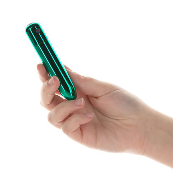 BMS Enterprises Bullet Point Rechargeable Bullet Vibrator (Teal)