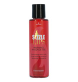 Sensuva Sizzle Lips: Warming Edible Massage Gel 4.2 oz (125 ml)