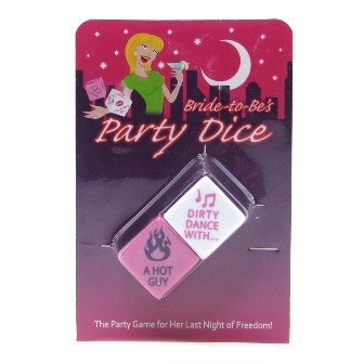 Kheper Games Bachelorette Bride to Be's Party Dice