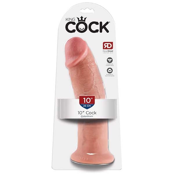 Pipedream Products King Cock 10" Dildo (Light Flesh)