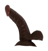 Nasstoys Real Skin Whoppers 6.5" Dildo (Brown)