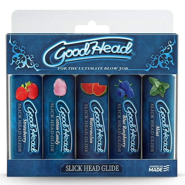 Doc Johnson Toys GoodHead Slick Head Glide Sampler: Original