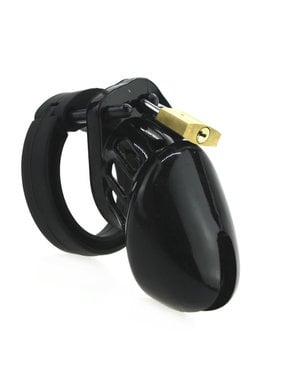 CB-6000S Style Plastic Chastity Cage (Black)