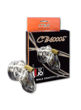 CB-6000S Style Plastic Chastity Cage (Clear)