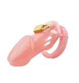 CB-6000 Style Plastic Chastity Cage (Pink)