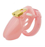 CB-6000S Male Chastity Cage (Pink)
